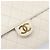 CHANEL Matelasse Chain Shoulder Bag Lamb Skin White Gold CC - vista 14