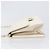 CHANEL Matelasse Chain Shoulder Bag Lamb Skin White Gold CC - vista 5