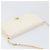 CHANEL Matelasse Chain Shoulder Bag Lamb Skin White Gold CC - vista 6