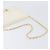 CHANEL Matelasse Chain Shoulder Bag Lamb Skin White Gold CC - vista 7
