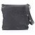 Borsa a tracolla Gucci GG in nylon e pelle Nero