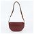 Burberry Olympia Leder 2-Way Tasche Braun Rot Bordeaux - Ansicht 3