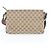 Borsa a tracolla Gucci GG Canvas Sherry Line in pelle Marrone - vista 3