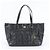 Saco Tote Coach Signature em couro acolchoado Preto