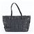 Saco Tote Coach Signature em couro acolchoado Preto - vista 3