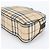 Borsa Tote in pelle Burberry Nova Check Beige - vista 4