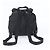 Prada Tessuto Nylon Triangle Logo Leather Backpack Black - view 3