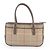 Borsa Tote in pelle Burberry Nova Check Marrone - vista 3