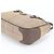 Borsa Tote in pelle Burberry Nova Check Marrone - vista 4