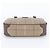 Borsa Tote in pelle Burberry Nova Check Marrone - vista 6