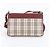 Bolso de hombro de piel Burberry Nova Check Roja Beige - vista 3