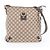 Borsa a tracolla Gucci GG Canvas Abbey in pelle Marrone
