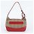 Borsa a tracolla in pelle Burberry Nova Check Shadow Horse Rosso Beige - vista 3