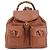 Mochila e Bolsa de Ombro Gucci Old Bamboo em couro Marrom