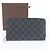 Louis Vuitton Damier Graphite Zippy Organizer Preto