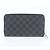Louis Vuitton Damier Graphite Zippy Organizer Preto - vista 2