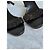 Sandali platform in pelle intrecciata marrone scuro Gucci - vista 4