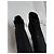 Botines Prada de piel negra con puntera con estampado de cocodrilo Negro - vista 5