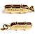 Collana Cartier C Heart in oro giallo 18K con diamanti - vista 6
