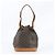 Borsa a tracolla in pelle Louis Vuitton Monogram Noe M42224 Marrone - vista 3