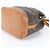 Borsa a tracolla in pelle Louis Vuitton Monogram Noe M42224 Marrone - vista 4