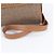 Borsa a tracolla in pelle Gucci con stampa all-over Old Logo Marrone - vista 2