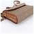 Borsa a tracolla in pelle Gucci con stampa all-over Old Logo Marrone - vista 5