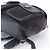 Gucci Bamboo Leder-Rucksack Schultertasche Marineblau - Ansicht 4