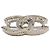 Broche Chanel B13 Coco Mark de Pedrería - vista 3