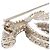 Broche Chanel B13 Coco Mark de Pedrería - vista 7