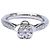Anillo Half Eternity Camelia Chanel Platinum 950