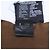 Fendi Fox Fur Rabbit Silk Stole/Scarf Brown Black - view 12
