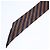 Fendi Fox Fur Rabbit Silk Stole/Scarf Brown Black - view 2