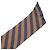 Fendi Fox Fur Rabbit Silk Stole/Scarf Brown Black - view 6