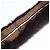 Fendi Fox Fur Rabbit Silk Stole/Scarf Brown Black - view 9