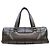 Chanel Black Caviar Chocolate Bar Mini Boston Bag Schwarz
