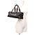 Chanel Black Caviar Chocolate Bar Mini Boston Bag Schwarz - Ansicht 14