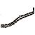 Borsa a tracolla Chanel A47421 in pelle d'agnello nera Nero - vista 8