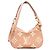 Borsa a tracolla Louis Vuitton Bicolor Empreinte Rose Trianon Bagatelle NM Rosa
