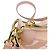 Borsa a tracolla Louis Vuitton Bicolor Empreinte Rose Trianon Bagatelle NM Rosa - vista 12