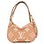 Borsa a tracolla Louis Vuitton Bicolor Empreinte Rose Trianon Bagatelle NM Rosa - vista 3