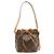 Borsa a tracolla Louis Vuitton Monogram Nano Noe Marrone