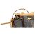 Borsa a tracolla Louis Vuitton Monogram Nano Noe Marrone - vista 10