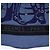 Hermès Sciarpa in cotone Hermes Monsieur et Madame Blu navy - vista 3