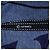 Hermès Sciarpa in cotone Hermes Monsieur et Madame Blu navy - vista 4