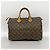 Borsa Louis Vuitton Monogram Speedy 35 Marrone - vista 12