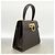 Borsa in pelle Gancini Salvatore Ferragamo Marrone - vista 2
