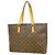 Sac cabas Louis Vuitton Monogram Luco Marron