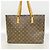 Sac cabas Louis Vuitton Monogram Luco Marron - vue 2