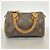 Sac à main Louis Vuitton Monogram Mini Speedy Marron - vue 12